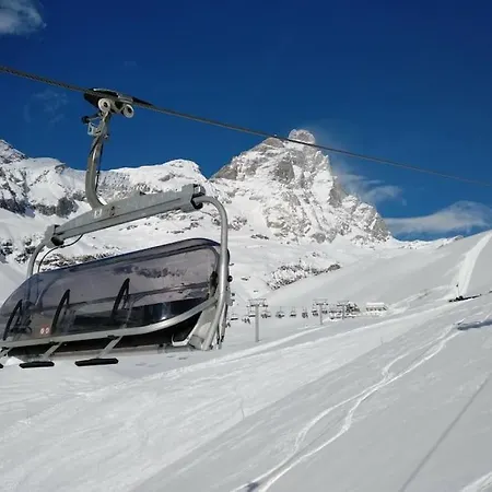 Skichaletcervinia In Out 8p Op Piste Nr. 5 Uitzicht Matterhorn *